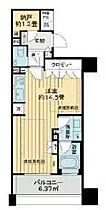 ライオンズシティ東京タイムズプレイス 1305 ｜ 東京都中央区新川２丁目19-6（賃貸マンション1R・13階・41.14㎡） その2