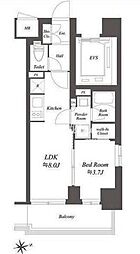 BRANSIESTA東陽町 1LDKの間取図画像
