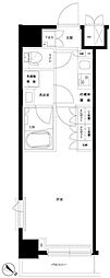 ルーブル住吉弐番館 1Kの間取図画像