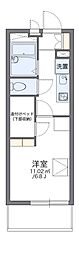 レオパレスエスポワールシェソワ 1Kの間取図画像