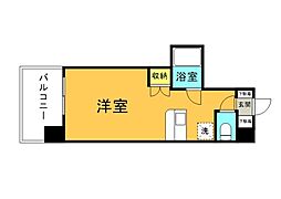 GYビル ワンルームの間取図画像
