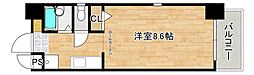 パティオ東荒神 1Kの間取図画像