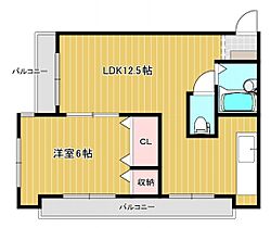 広島県広島市中区舟入中町（賃貸マンション1LDK・4階・35.00㎡） その2