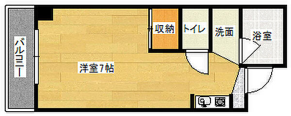 広島県広島市南区段原３丁目(賃貸マンション1R・4階・19.11㎡)の写真 その2