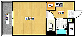 広島県広島市西区南観音１丁目（賃貸マンション1K・3階・22.27㎡） その2