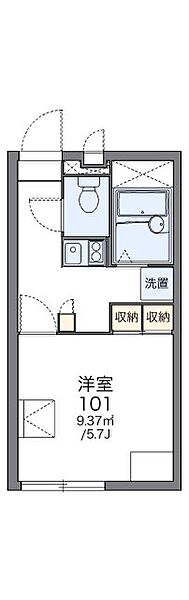 広島県広島市中区吉島西２丁目(賃貸マンション1K・2階・20.28㎡)の写真 その2