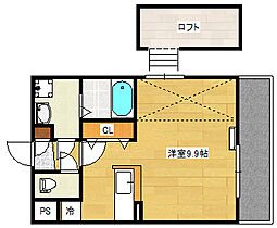 広島県広島市西区井口５丁目（賃貸マンション1R・10階・28.70㎡） その2