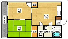 広島県広島市安佐南区八木７丁目（賃貸マンション2LDK・3階・44.28㎡） その2