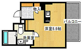 広島県広島市西区中広町３丁目（賃貸マンション1R・3階・21.80㎡） その2