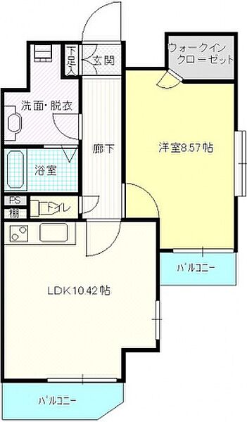 広島県広島市中区大手町５丁目(賃貸マンション1LDK・11階・45.70㎡)の写真 その2