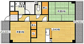 広島県広島市西区中広町３丁目（賃貸マンション2LDK・6階・47.52㎡） その2