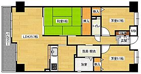 広島県広島市安佐南区大町西１丁目（賃貸マンション3LDK・13階・68.86㎡） その2