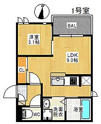 🉐敷金礼金0円！🉐広島高速交通アストラムライン 古市駅 徒…