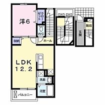 広島県広島市東区山根町（賃貸アパート1LDK・3階・53.01㎡） その2