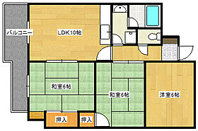 広島県広島市西区井口明神２丁目（賃貸マンション3LDK・4階・62.10㎡） その2