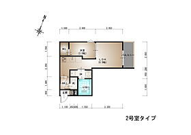 広島県広島市安佐南区長束西３丁目（賃貸アパート1LDK・2階・30.02㎡） その2