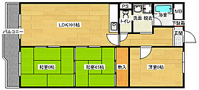 広島県広島市南区皆実町５丁目（賃貸マンション3LDK・7階・66.00㎡） その2