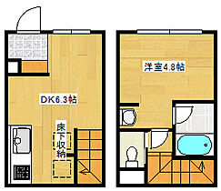 広島県広島市西区己斐西町（賃貸アパート1DK・1階・25.48㎡） その2