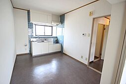 JR山陽本線 天神川駅 徒歩25分の賃貸マンション 4階2DKのリビング/ダイニング