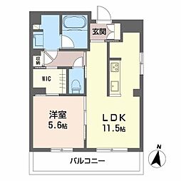 広島電鉄2系統 広電西広島(己斐)駅 徒歩5分の賃貸マンション 2階1LDKの間取り