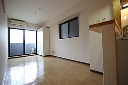 広島電鉄5系統 比治山下駅 徒歩9分の賃貸マンション 4階ワンルームのリビング/ダイニング