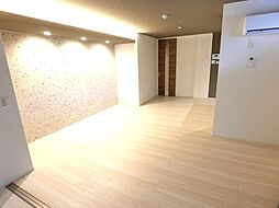 広島高速交通アストラムライン 牛田駅 徒歩9分の賃貸アパート 1階2LDKのリビング/ダイニング