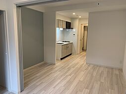 広島電鉄8系統 舟入町駅 徒歩4分の賃貸マンション 4階1LDKのリビング/ダイニング