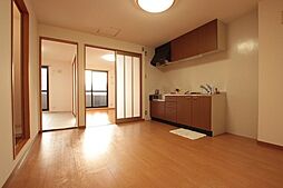 JR可部線 緑井駅 徒歩16分の賃貸アパート 3階3DKのリビング/ダイニング