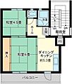 下九沢団地18号棟3階4.2万円