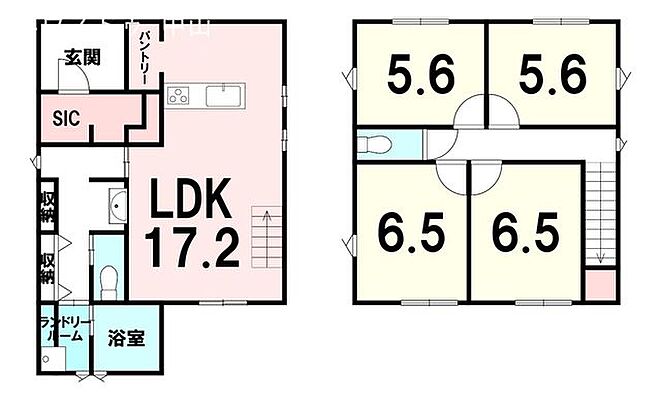 間取り 新築戸建　広木2丁目