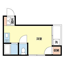 コーポホワイト南出島Ｂ棟 H ｜ 和歌山県和歌山市手平出島（賃貸マンション1R・2階・19.80㎡） その2