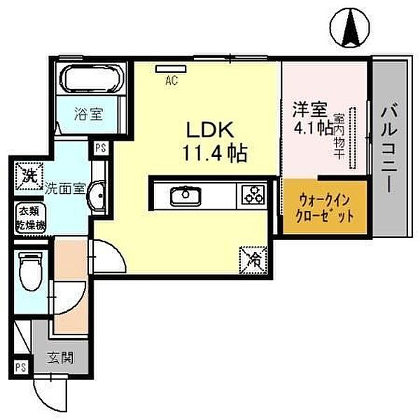 クレスト光洋 303｜和歌山県和歌山市西汀丁(賃貸アパート1LDK・3階・43.25㎡)の写真 その2
