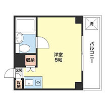 ジョイフル伝法橋 402 ｜ 和歌山県和歌山市伝法橋南ノ丁（賃貸マンション1R・4階・13.50㎡） その2