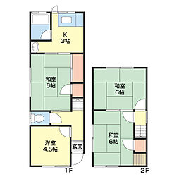 塩屋1丁目3-32一戸建て 1階4Kの間取り