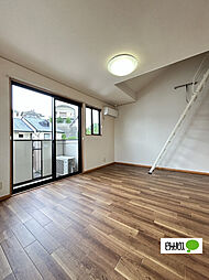 CASA GRANDE III 208 2階ワンルームのリビング/ダイニング