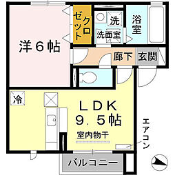 ヴィラ・シャロム A棟 1階