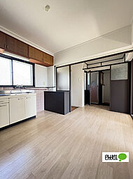 プレゼンス紀伊II 402 3階2Kのリビング/ダイニング