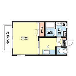 ソルエール梅原 1階