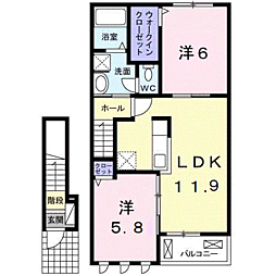 アーベンロートA 2階