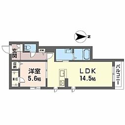 シャーメゾン黒田 2階