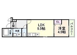 フジパレス中之島イースト 1階/102