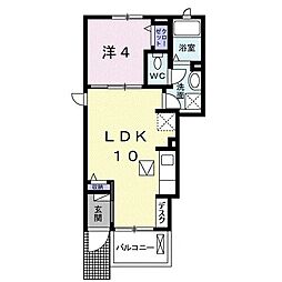 メゾン ビオーラ西ノ庄 II 1階/101