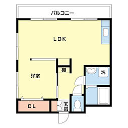 タイヨーセントポリア 5階/5-B