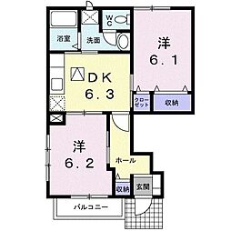 セーリウス梅原II 1階