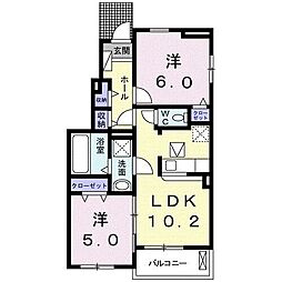 ブリーゼ東 1階/101