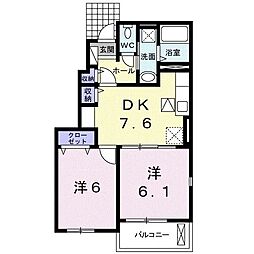エトワールアソカA 1階