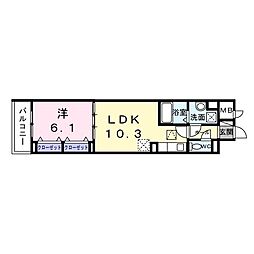 ヒカルサ和歌山城北ノース 2階/202