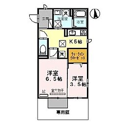 ミル・クレール アネックス B棟 1階