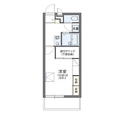 レオパレス北新 1階/101
