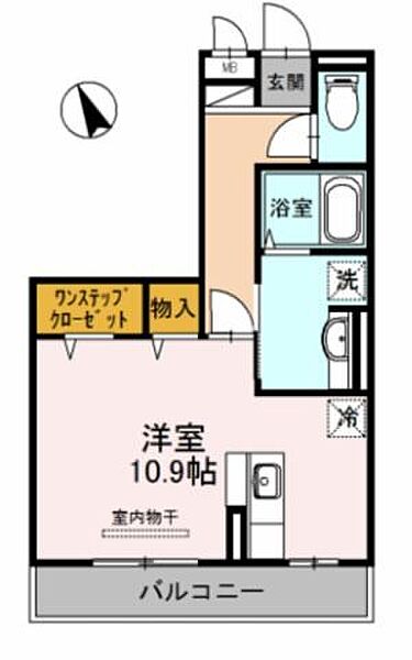 兵庫県姫路市町坪(賃貸アパート1R・2階・35.35㎡)の写真 その2